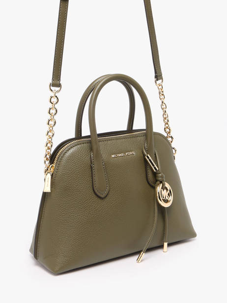 Handtas Freddie Leder Michael kors Groen freddie T6GX4S2L ander zicht 1