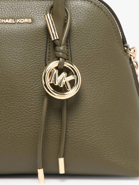 Handtas Freddie Leder Michael kors Groen freddie T6GX4S2L ander zicht 2