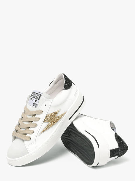 Sneakers Uit Leder Semerdjian Wit women MAYA8672 ander zicht 2