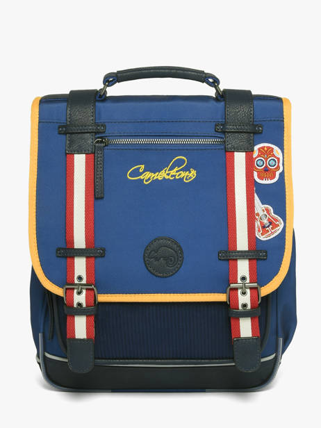 Rugzak 2 Compartimenten Cameleon Blauw vintage urban PBVBSD39