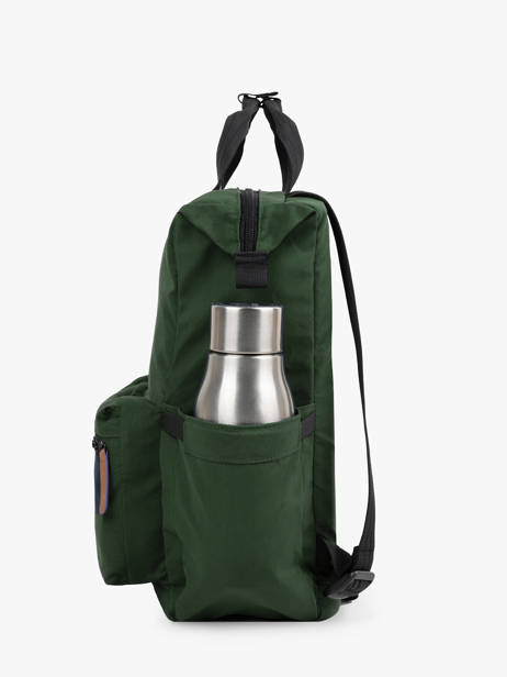 Pack Bag - Reistas Rugzak Cabaia Groen travel BAG ander zicht 2