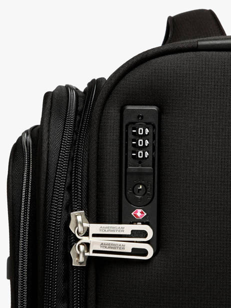 Soepele Reiskoffer Cloudrider American tourister Zwart cloudrider 157367 ander zicht 1