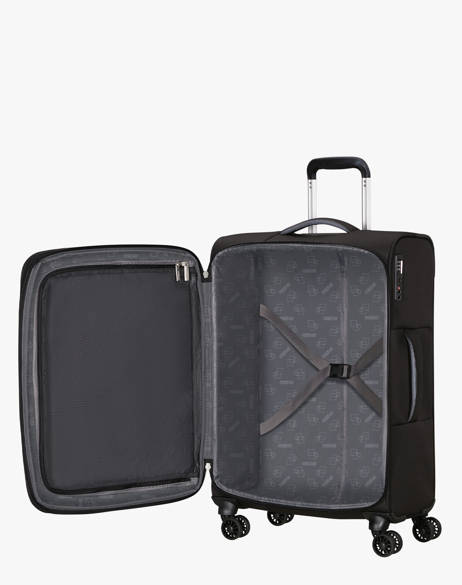 Soepele Reiskoffer Cloudrider American tourister Zwart cloudrider 157366 ander zicht 3