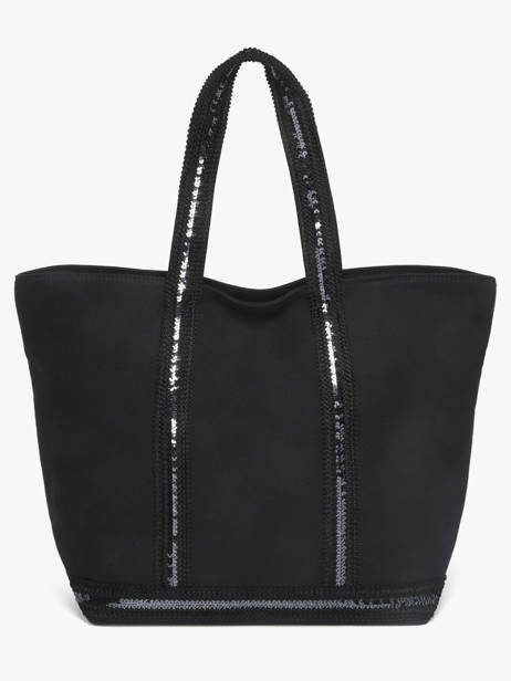 Handtas Cabas Katoen Vanessa bruno Zwart cabas 63140409
