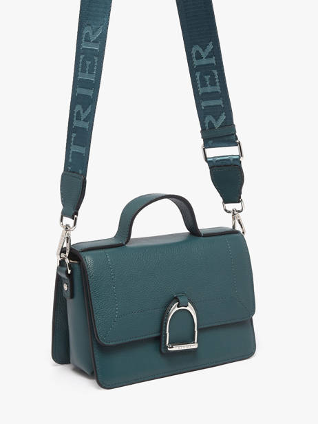 Cross Body Tas S Altesse Leder Etrier Blauw altesse EALT048S ander zicht 3