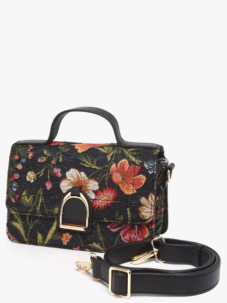 Cross Body Tas Altesse Jacquard Etrier Zwart altesse jacquard EALJ048S ander zicht 1