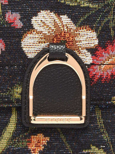 Cross Body Tas Altesse Jacquard Etrier Zwart altesse jacquard EALJ048S ander zicht 2
