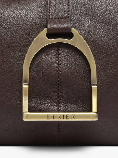Schoudertas M Etalon Leder Etrier Bruin etalon EETA197M ander zicht 3