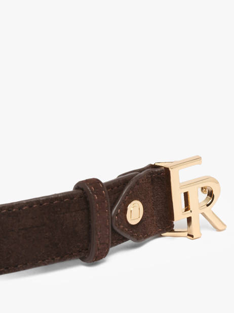 Verstelbare Riem Equestre Croco Etrier Bruin equestre croco EEQC414C ander zicht 2