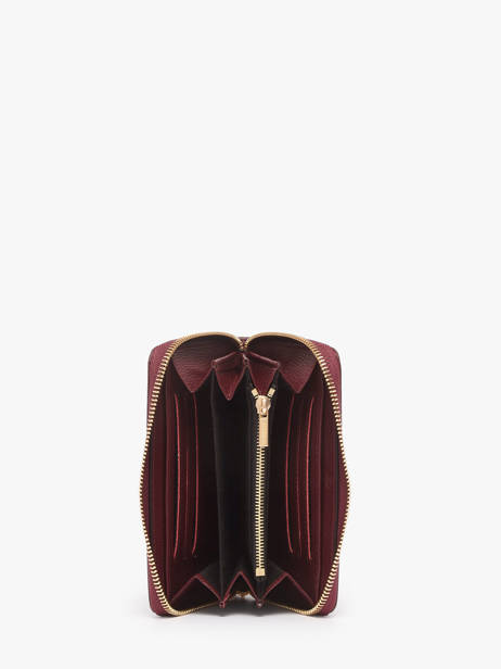 Portefeuille Torsade Leder Etrier Rood torsade ETOS090M ander zicht 1