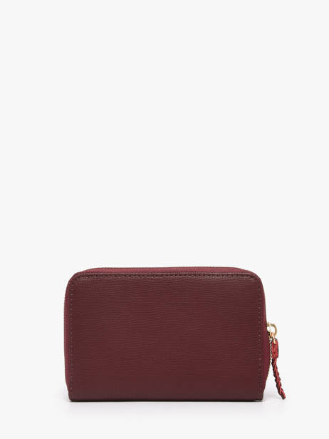 Portefeuille Torsade Leder Etrier Rood torsade ETOS090M ander zicht 2
