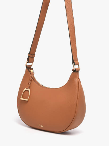 Cross Body Tas Torsade Leder Etrier Bruin torsade ETOS167M ander zicht 2