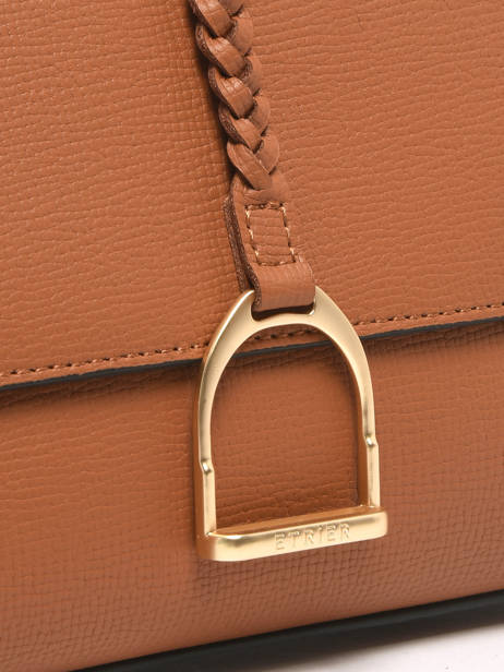 Cross Body Tas S Torsade Leder Etrier Bruin torsade ETOS169S ander zicht 3