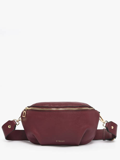 Belt Bag M Tradition Leder Etrier Rood tradition - ETRA022M