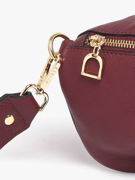 Belt Bag M Tradition Leder Etrier Rood tradition - ETRA022M ander zicht 3