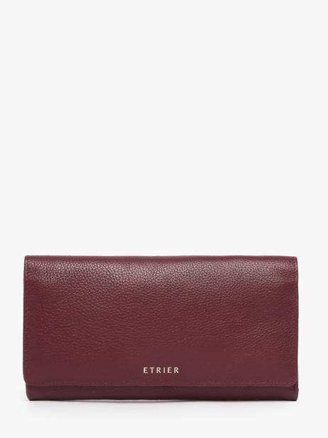 Portefeuille L Tradition Leder Etrier Rood tradition ETRA095L