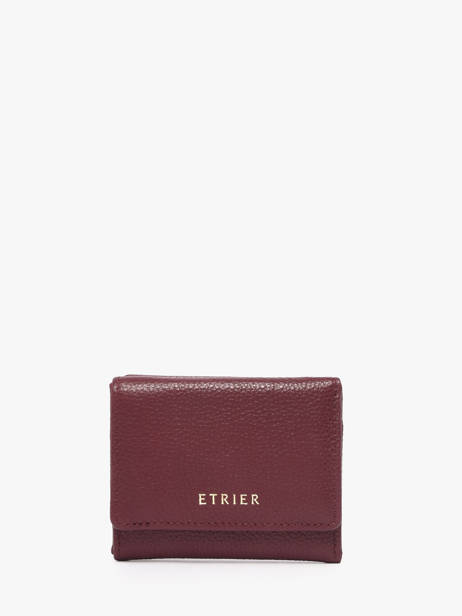 Portemonnee S Tradition Leder Etrier Violet tradition ETRA095S