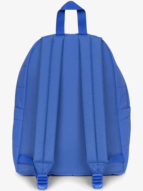 Rugzak Eastpak Blauw puff checks K620PCH ander zicht 3