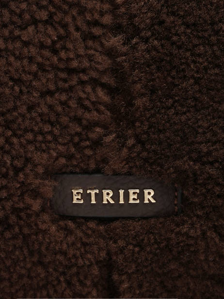 Schoudertassen Amboise Leder Etrier Bruin amboise EAMB154M ander zicht 3