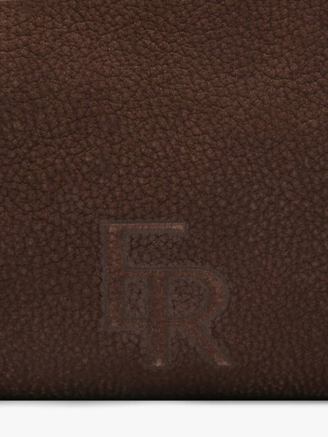 Schoudertas A4 Formaat Cavalier Nubuck Leder Etrier Bruin cavalier nubuck ECAN215L ander zicht 2