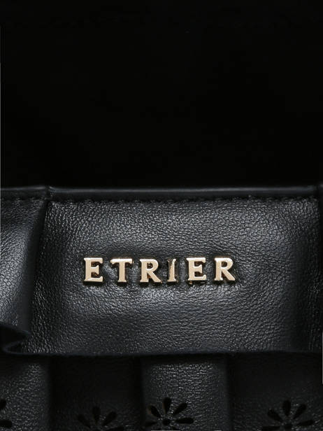Cross Body Tas Renaissance Leder Etrier Zwart renaissance EREN216S ander zicht 4
