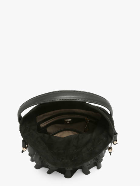 Cross Body Tas Renaissance Leder Etrier Zwart renaissance EREN216S ander zicht 5
