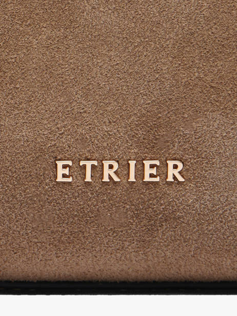 Handtas Sienne Leder Etrier Bruin sienne ESIN220S ander zicht 4
