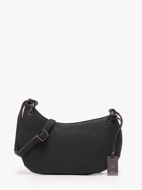 Cross Body Tas Ecuyer Leder Etrier Zwart ecuyer EECU1201