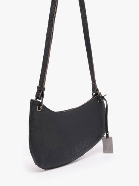 Cross Body Tas Ecuyer Leder Etrier Zwart ecuyer EECU1201 ander zicht 2