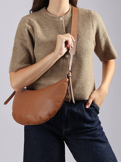 Cross Body Tas Tradition Leder Etrier Bruin tradition ETRA230M ander zicht 1