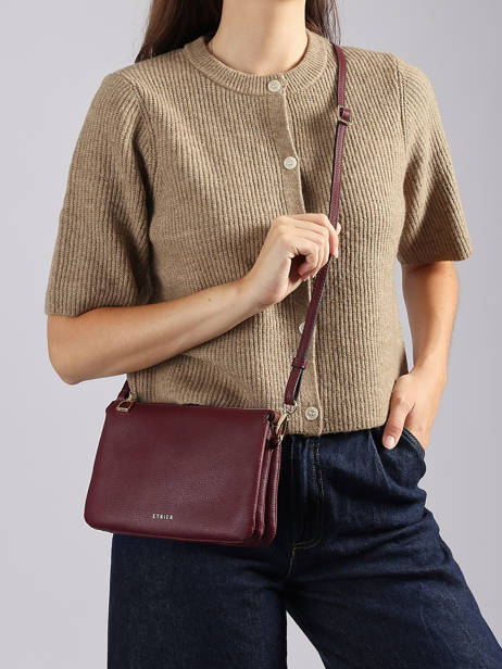 Cross Body Tas Tradition Leder Etrier Violet tradition ETRA0143 ander zicht 1
