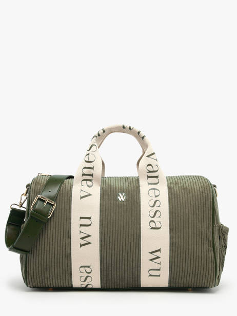 Schoudertas Velours Vanessa wu Groen velours MA0085