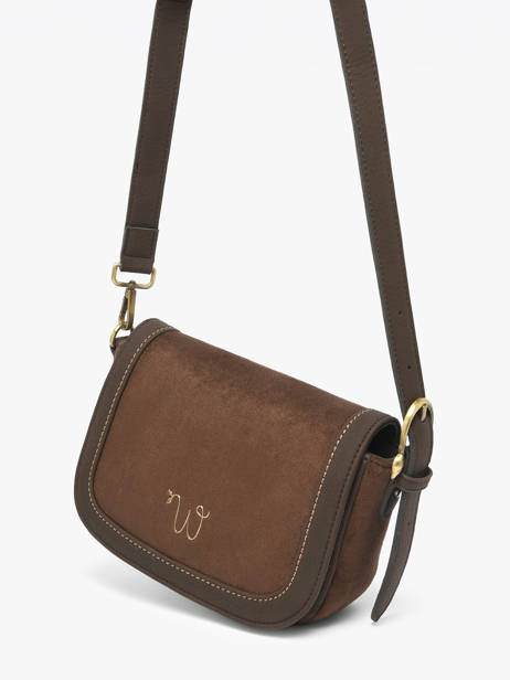 Cross Body Tas Ellebore Woomen Bruin ellebore WHEB03 ander zicht 2