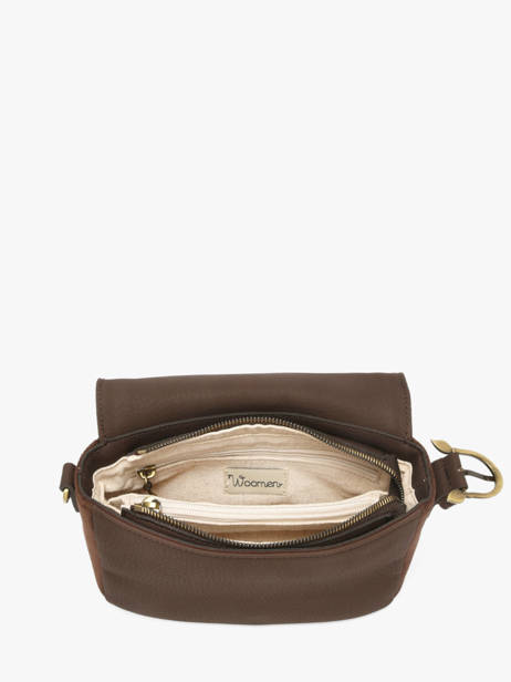 Cross Body Tas Ellebore Woomen Bruin ellebore WHEB03 ander zicht 4