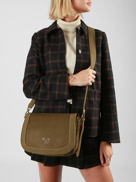 Cross Body Tas Ellebore Woomen Groen ellebore WHEB04 ander zicht 1