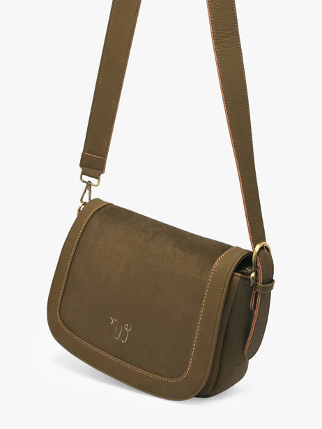 Cross Body Tas Ellebore Woomen Groen ellebore WHEB04 ander zicht 2