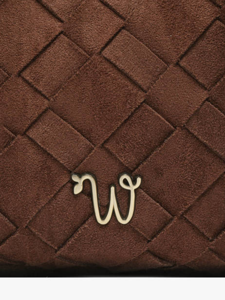 Cross Body Tas Aubepine Woomen Bruin aubepine WAUB19 ander zicht 3