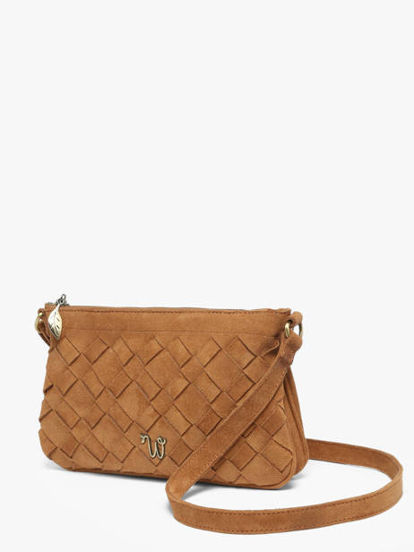 Cross Body Tas Aubepine Woomen Bruin aubepine WAUB45 ander zicht 2