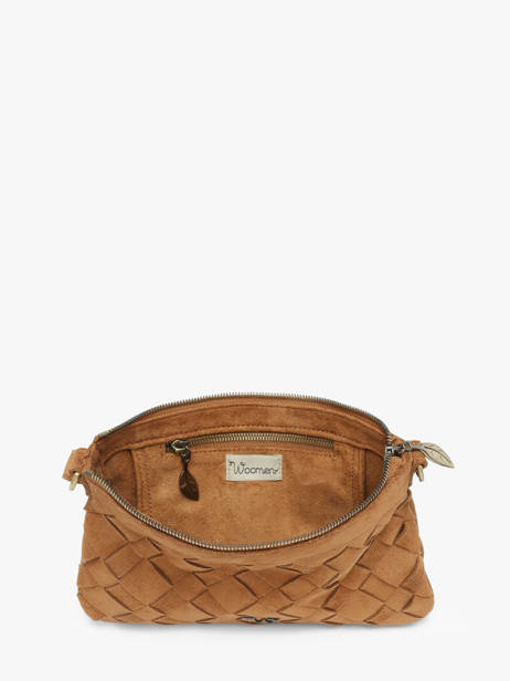 Cross Body Tas Aubepine Woomen Bruin aubepine WAUB45 ander zicht 4