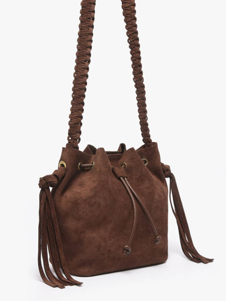 Cross Body Tas Maranta Woomen Bruin maranta WMAT06 ander zicht 2