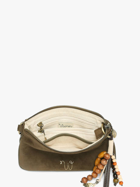 Cross Body Tas Ginseng Woomen Groen ginseng WGIN01 ander zicht 4