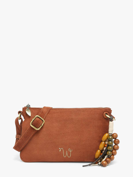 Cross Body Tas Ginseng Woomen Bruin ginseng WGIN01