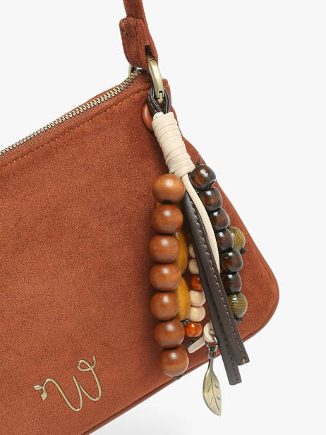 Cross Body Tas Ginseng Woomen Bruin ginseng WGIN01 ander zicht 3
