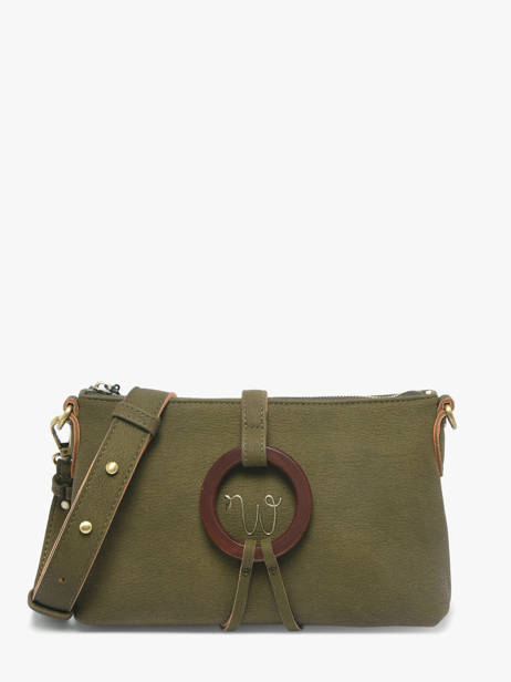 Cross Body Tas Verveine Woomen Groen verveine WVER01