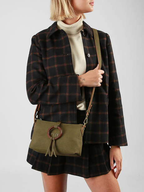 Cross Body Tas Verveine Woomen Groen verveine WVER01 ander zicht 1