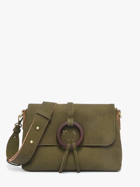 Cross Body Tas Verveine Woomen Groen verveine WVER02