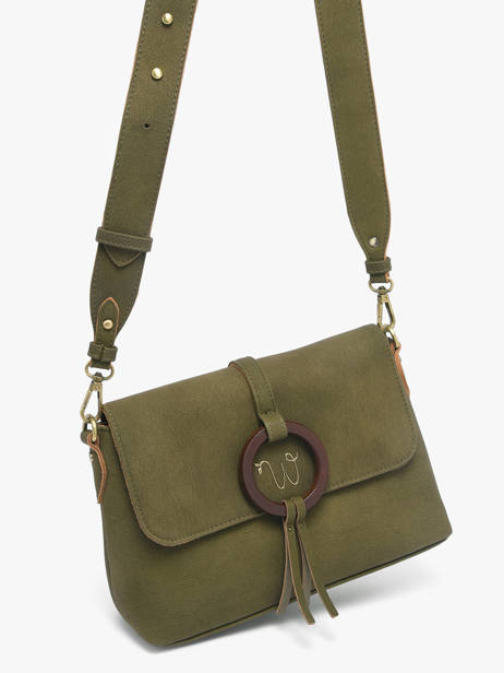 Cross Body Tas Verveine Woomen Groen verveine WVER02 ander zicht 2