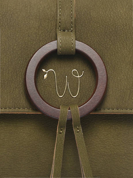 Cross Body Tas Verveine Woomen Groen verveine WVER02 ander zicht 3