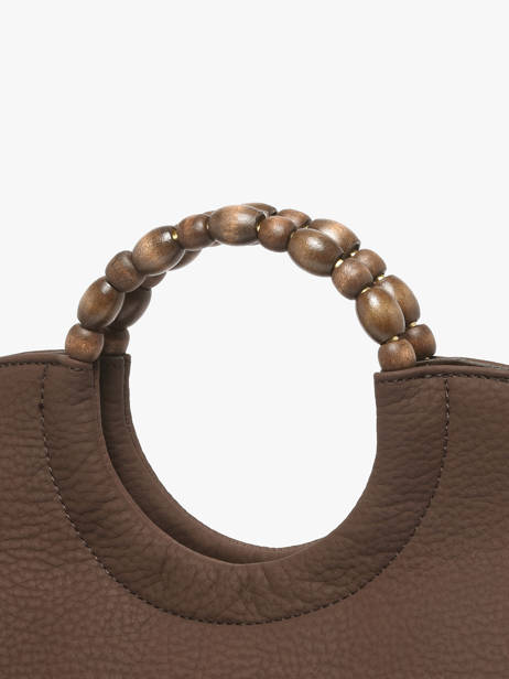 Cross Body Tas Neflier Pearl Woomen Bruin neflier pearl WNEP02 ander zicht 4