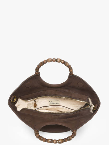 Cross Body Tas Neflier Pearl Woomen Bruin neflier pearl WNEP02 ander zicht 5